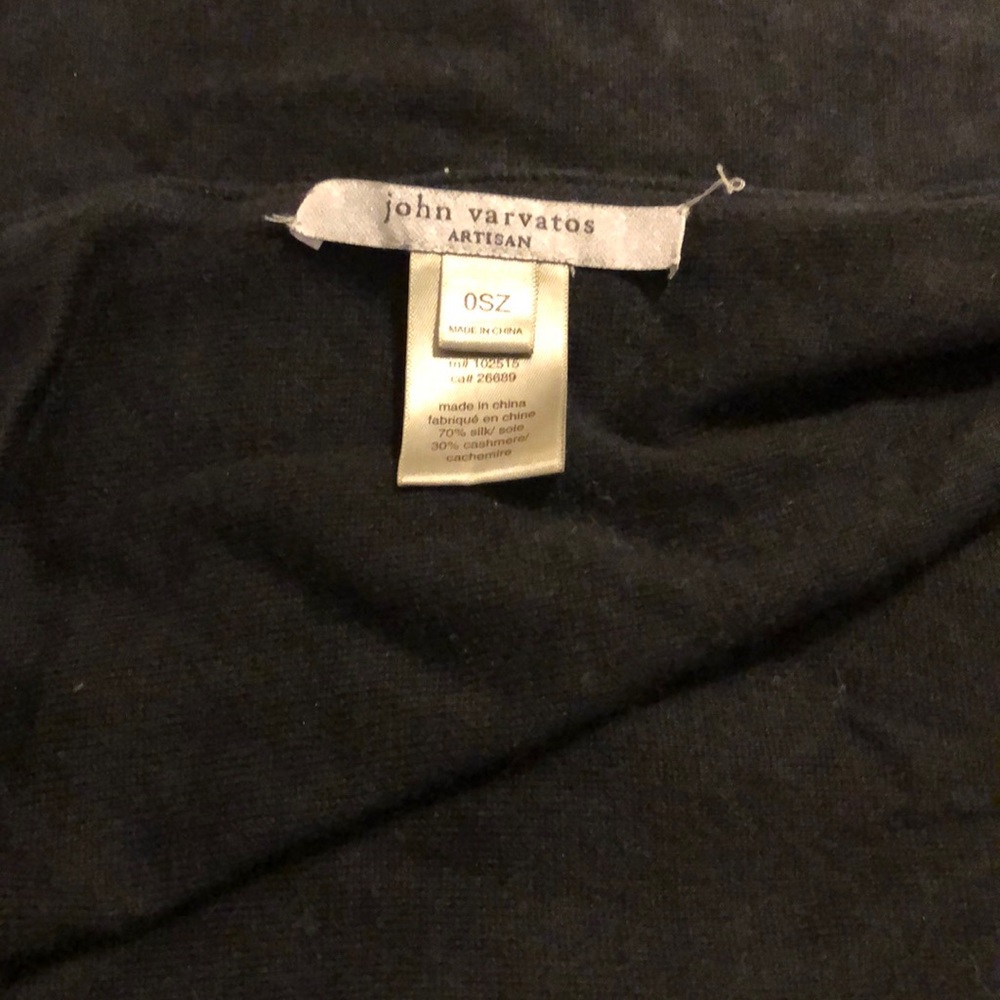 John Varvatos silk/cashmere unisex scarf